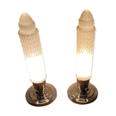 Pair of small table lamps