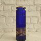 Vintage cobalt blue and gold vase - August Walther & Söhne 1950