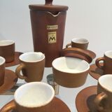 Ceramic coffee set antonio lampecco