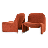 Pair of Alky Armchairs by Giancarlo Piretti for Anonima Castelli, 1970s