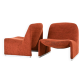 Paire de  Fauteuils Alky par Giancarlo Piretti pour Anonima Castelli, 1970s
