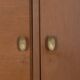 LARGE VINTAGE SIDEBOARD FROM THE 1960S IN TEAK AND BRASS, ITALIAN DESIGN