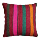 Vintage turkish kilim cushion cover 40 x 40 cm