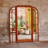 Large art deco mirror 109x135cm