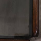 VINTAGE 1970S COFFEE TABLE IN WOOD AND GLASS DESIGNED AFRA E TOBIA SCARPA