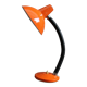 Desk lamp aluminor orange 70's