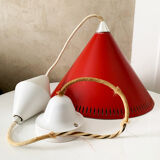 Pendant Lamp by Bent Karlby for Lyfa, Denmark, 1960