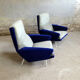 Paire de fauteuils de Guy Besnard, 1960