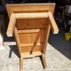 Table basse de ferme