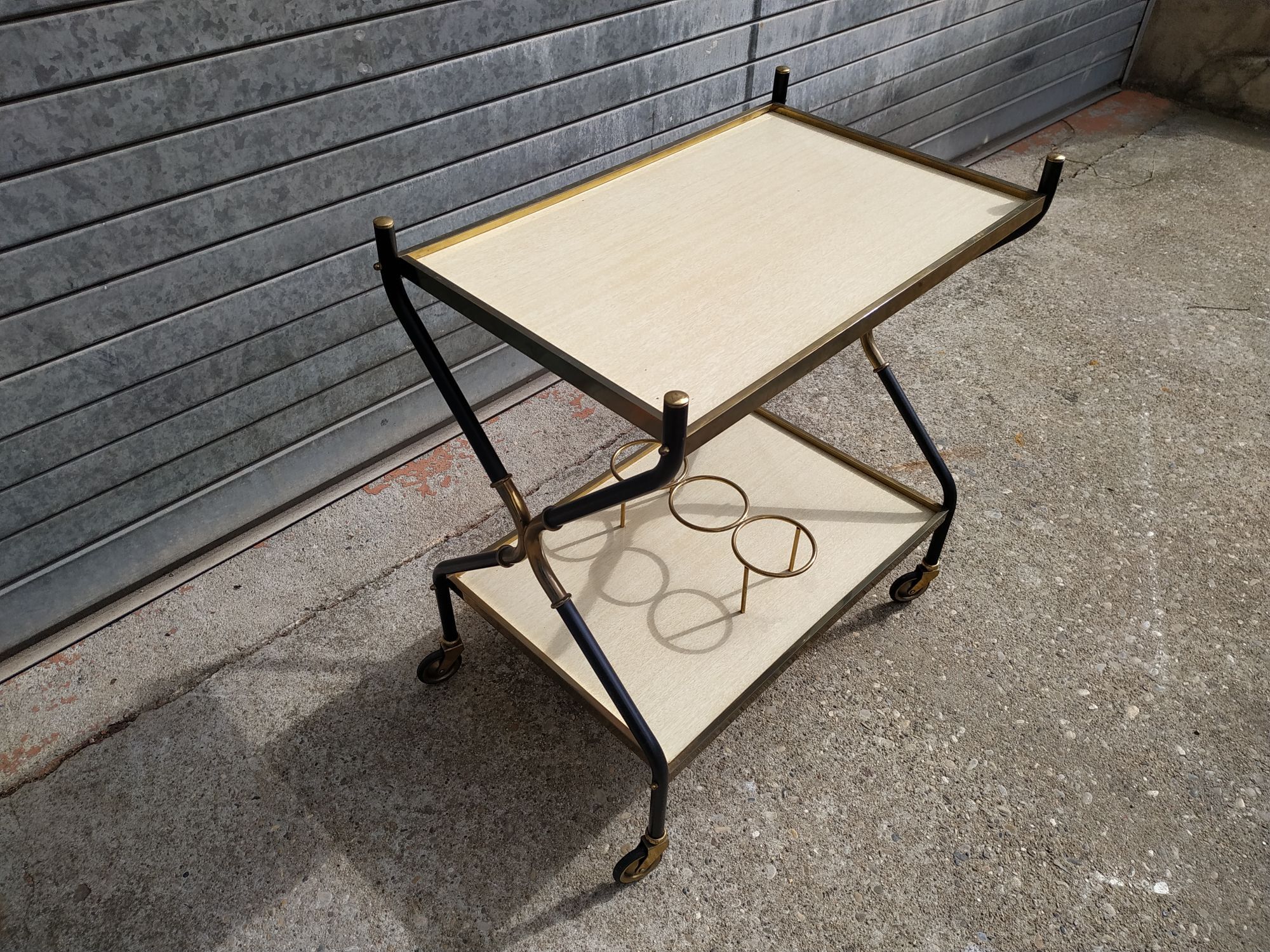 Vintage serving table