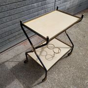 Vintage serving table