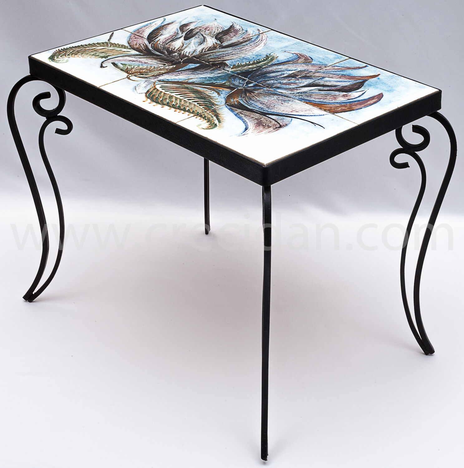Wrought iron table