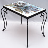 Wrought iron table