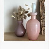 Flacon rose opaline