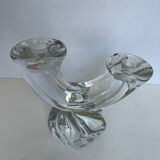 Bougeoir en cristal Daum