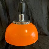 Chandelier , suspension vintage pop orange 1960