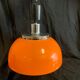 Chandelier , suspension vintage pop orange 1960