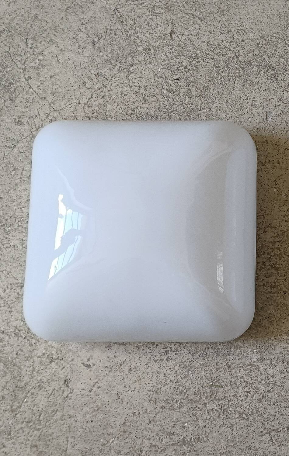 60' opaline wall light, ceiling light