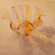 Small vintage handkerchief vase in Murano glass.