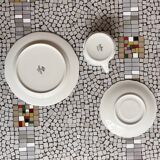 Rosenthal Monbijou trio breakfast service, Germany 1970s.