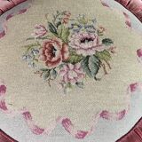 Napeolon III pouf in padded velvet - xix