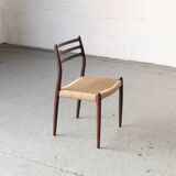 Set of 4 'model 78' dining chairs in rosewood by Niels Otto Moller