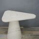 White marble side table