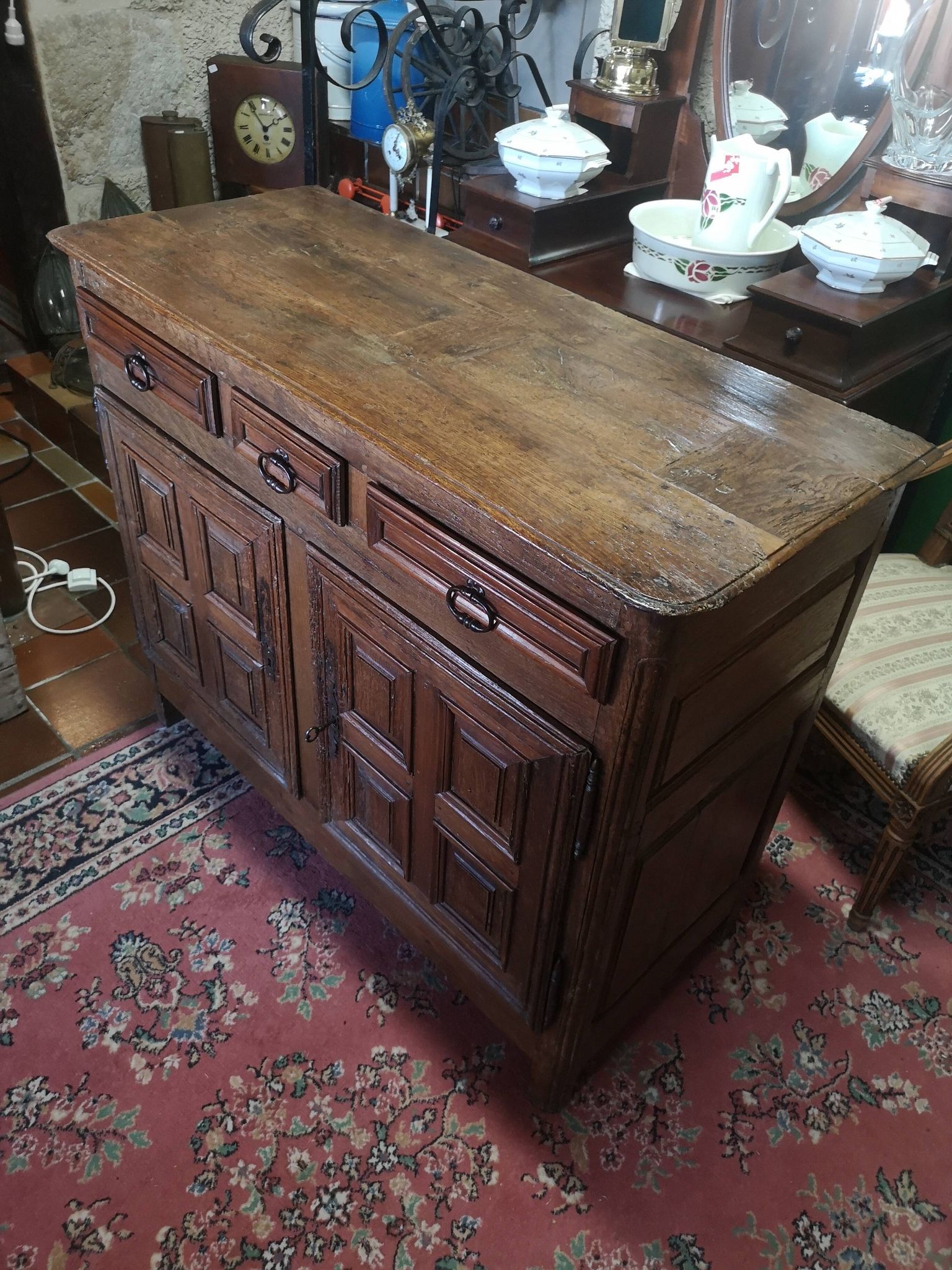 Buffet rustique chêne