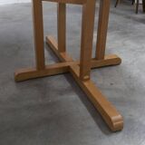 Rare set of 6 Baumann tables 1990, 80x120 and half moon 120cm