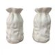 Paire de vases blancs