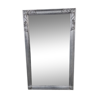 1930 silver mirror 136 cm x 82 cm