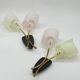 Pair of vintage wall lights by Maison Arlus France design