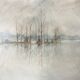 Tableau HST "Pond in the Grand Morin Valley" Marne by L. Maissard
