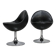 pair of "space age" swivel chairs. Sweden, circa 1965