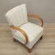 Oak armchair, Art Deco, 1950s, made in Denmark