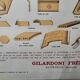 Advertising poster early 20th original Alsace tile of Altkirch