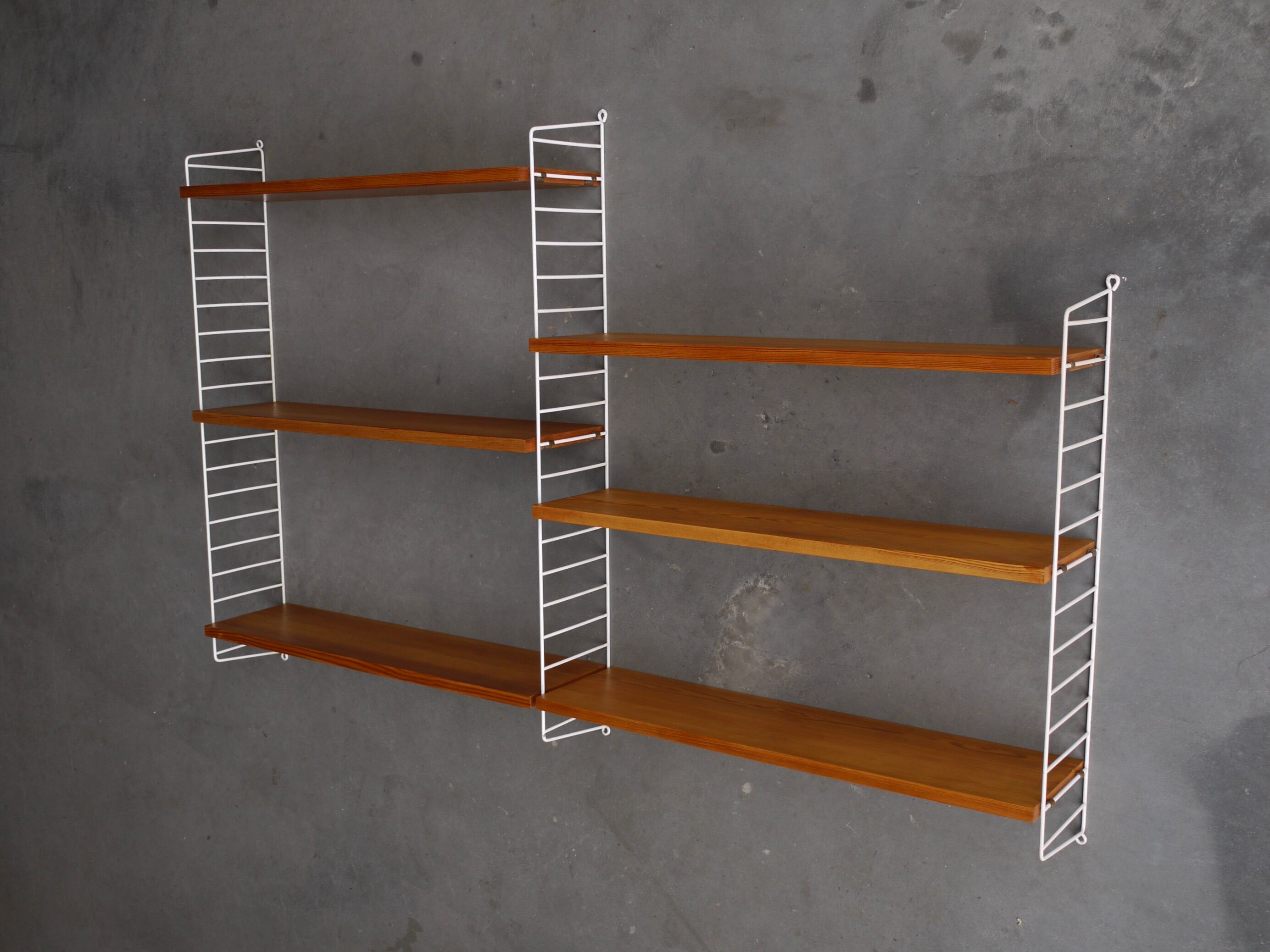 Shelving Unit by Kajsa & Nils Nisse Strinning for String, 1960s