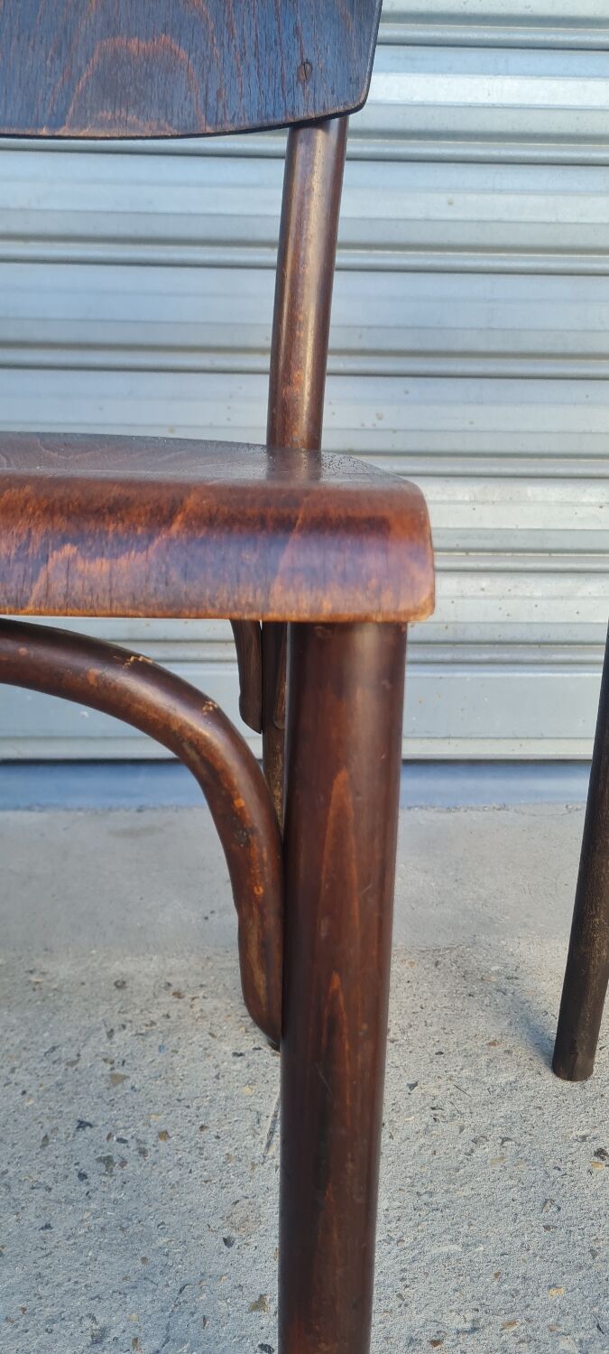 Set of 6 thonet bistro chairs