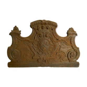 Exceptional 17th century cast road plate prince arms
