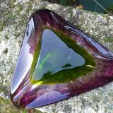 Blown glass cup from the 70s