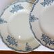 4 flat plates made of St Amand ironstone 220530