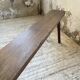 Banc de ferme en chêne massif 3m