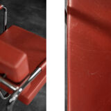 Fauteuils scandinaves bauhaus chrome
