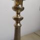 Pair of silver bronze torches