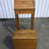 Old-speech desk in oak