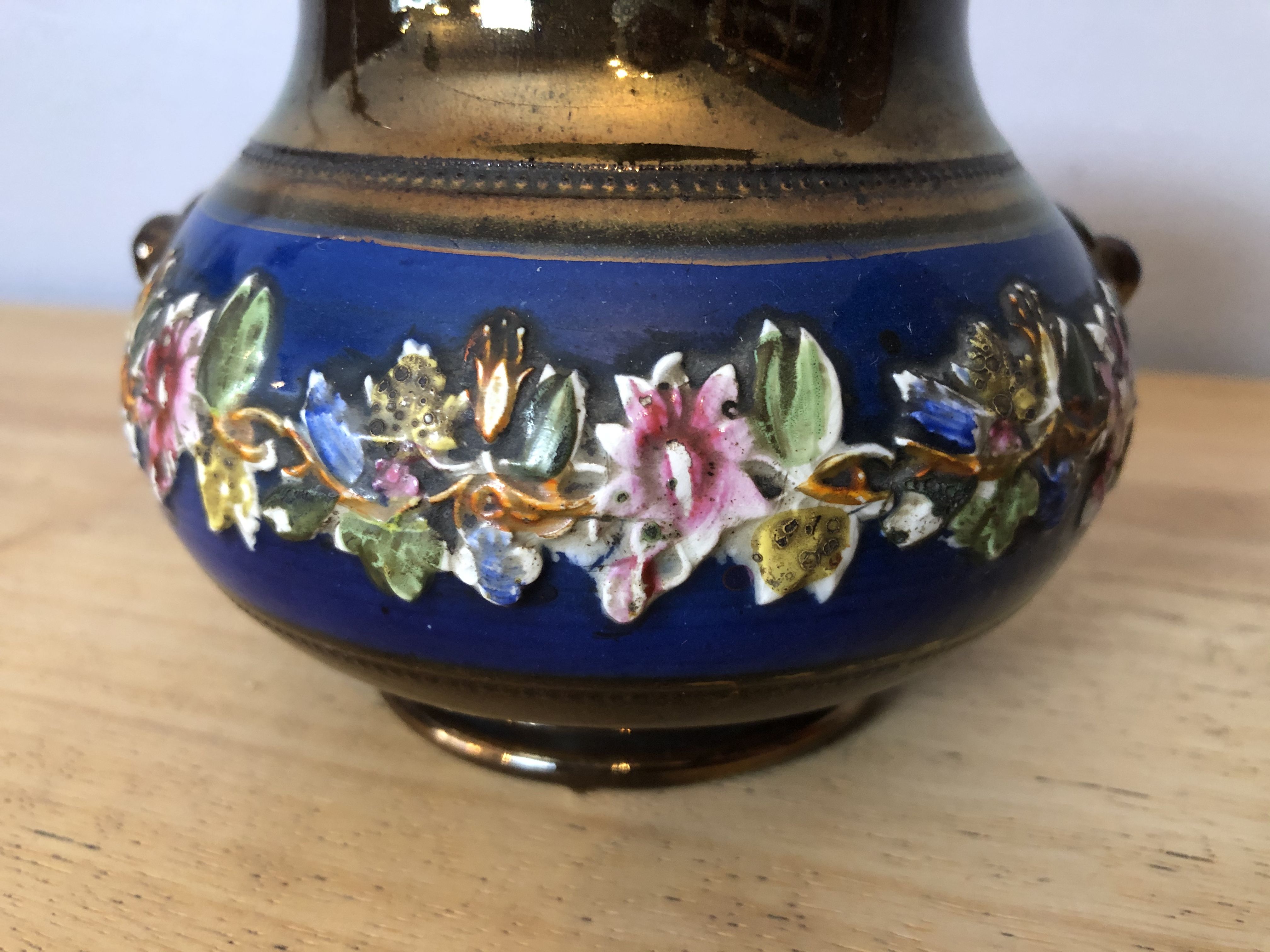 Vase ancien en faïence de Jersey