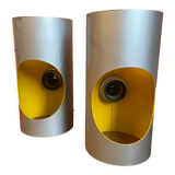 Wall lights space age 70'