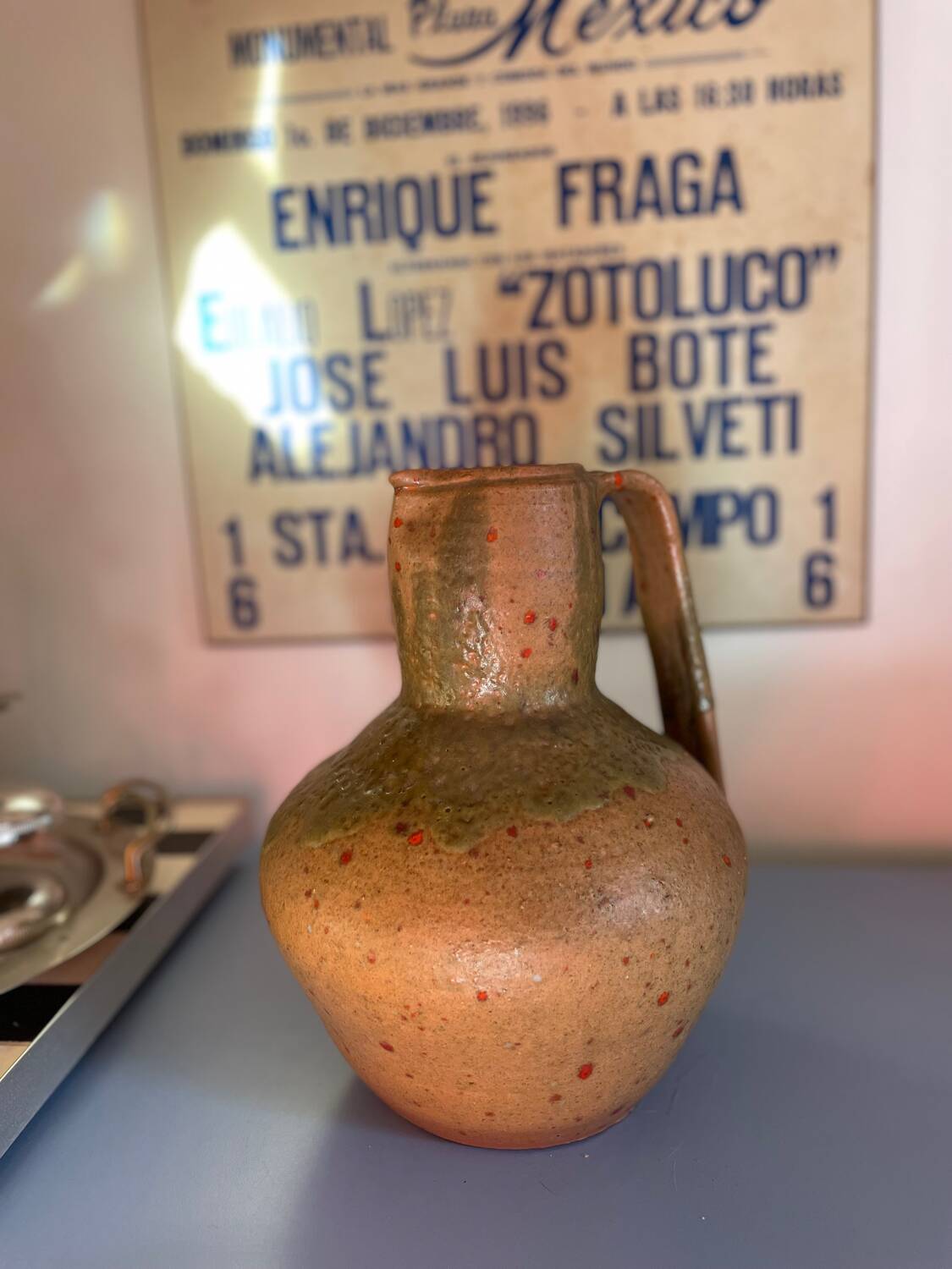 Cruche brutaliste céramique corse c.1960