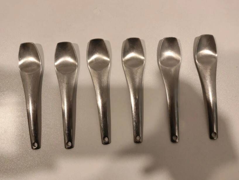 Set de 6 petites cuillères "Contour" de Terence Conran
