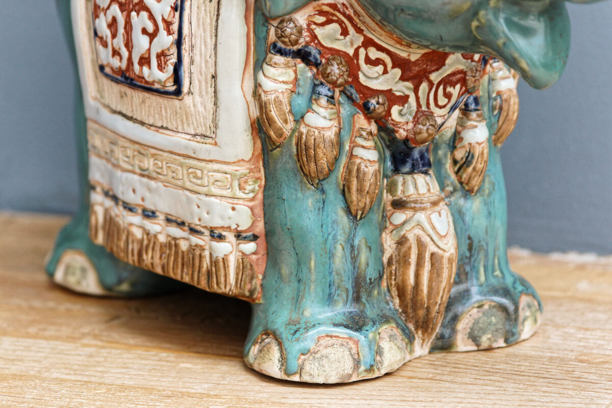 Ceramic elephant from China